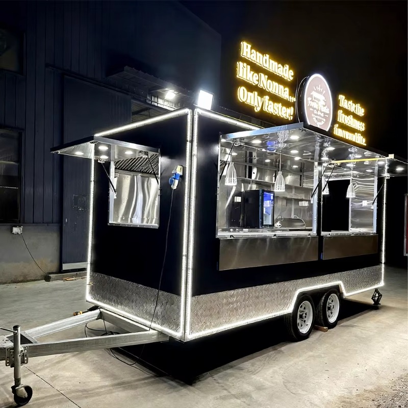Food Snacks Catering - Trailer de Alimentação Móvel, Carrinho de