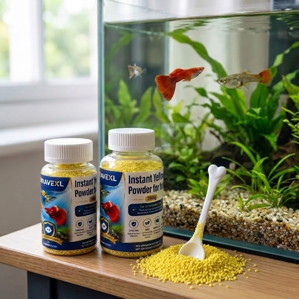 Seaweed Snack - Pó Amarelo Instantâneo Tudo-em-Um para Problemas