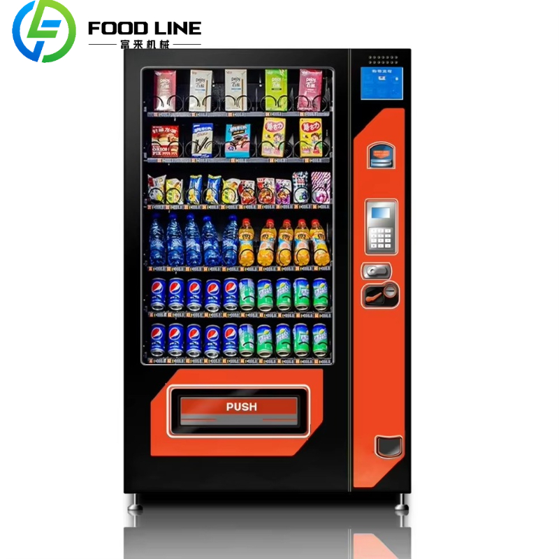 Food Snacks Drinks - Máquina de Venda Automática Inteligente Personalizada