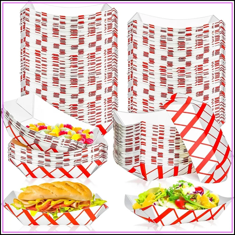 Popcorn - Pacote com 100 Bandejas de Papel