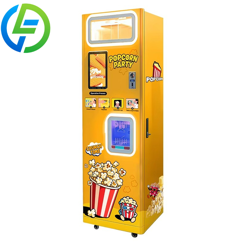 Popcorn - Máquina Automática de Pipoca Personalizada com