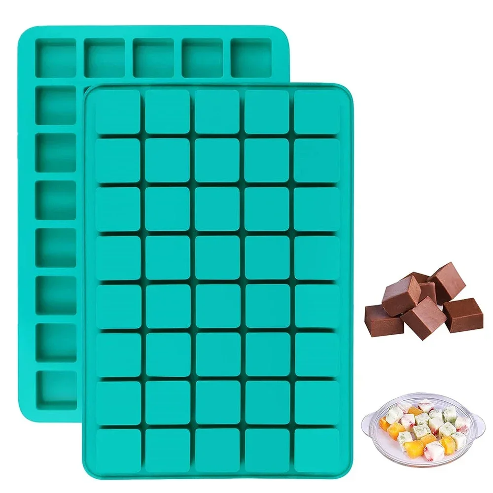 Chocolate Snack - Molde de Silicone Quadrado para Doces