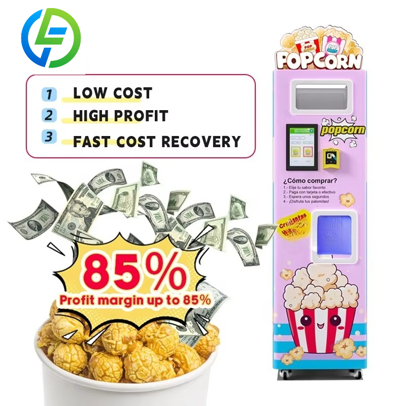 Popcorn - Máquina de Pipoca Inteligente Personalizada com