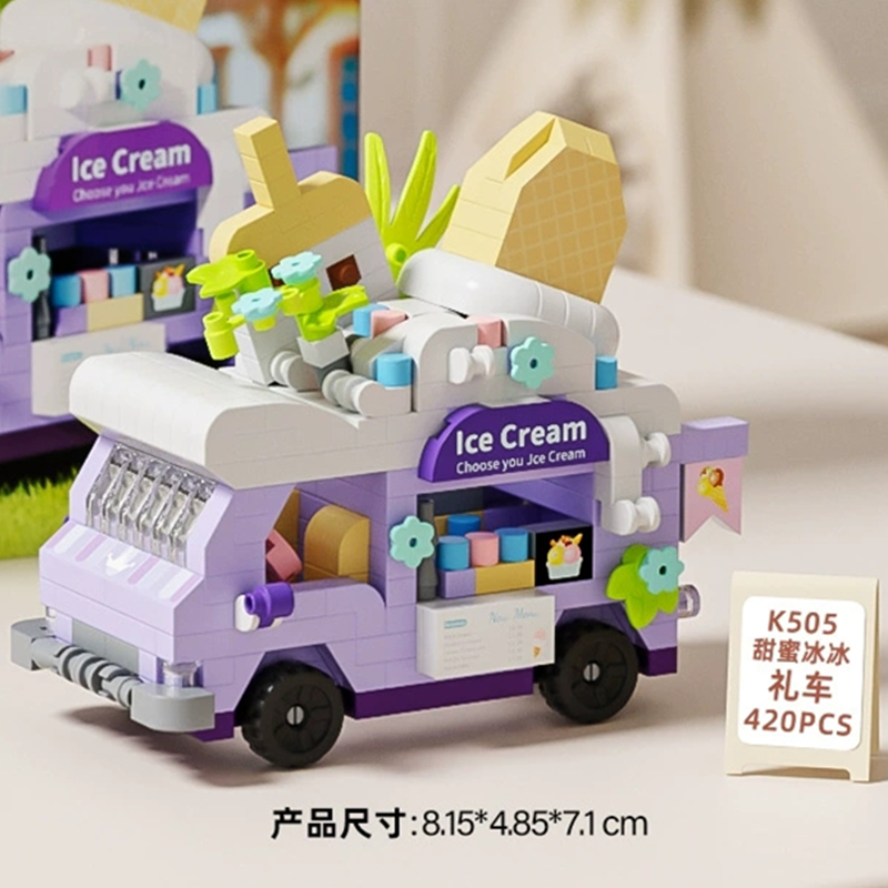 NOVO Kit de Blocos de Montar D - Food Snacks Drinks avaliação e preço