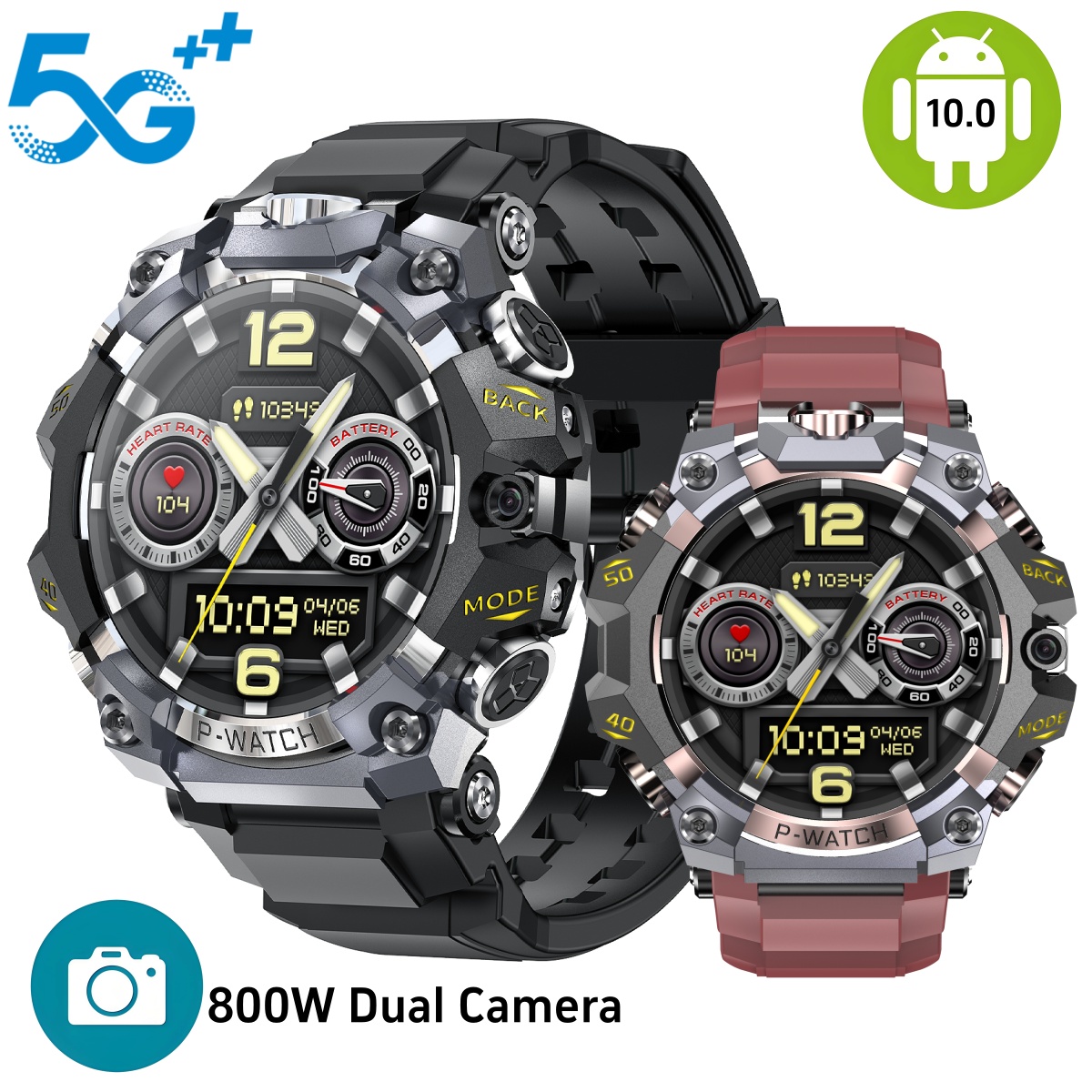 Smartwatch Q668 Android 10.0 1 - Seaweed Snack avaliação e preço