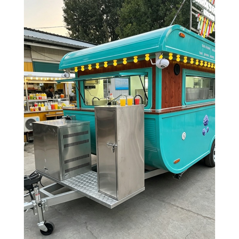 Carrinho de Comida Móvel para  - Food Snacks Catering avaliação e preço