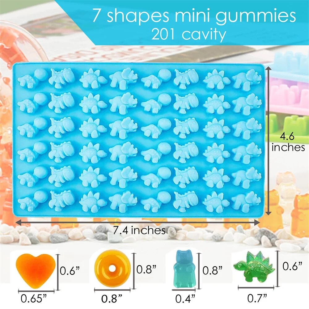 Molde de urso de goma de silic - Gummy Candy avaliação e preço