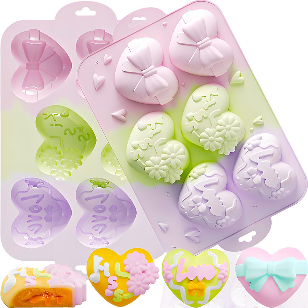 Moldes de silicone de coração  - Gummy Candy avaliação e preço