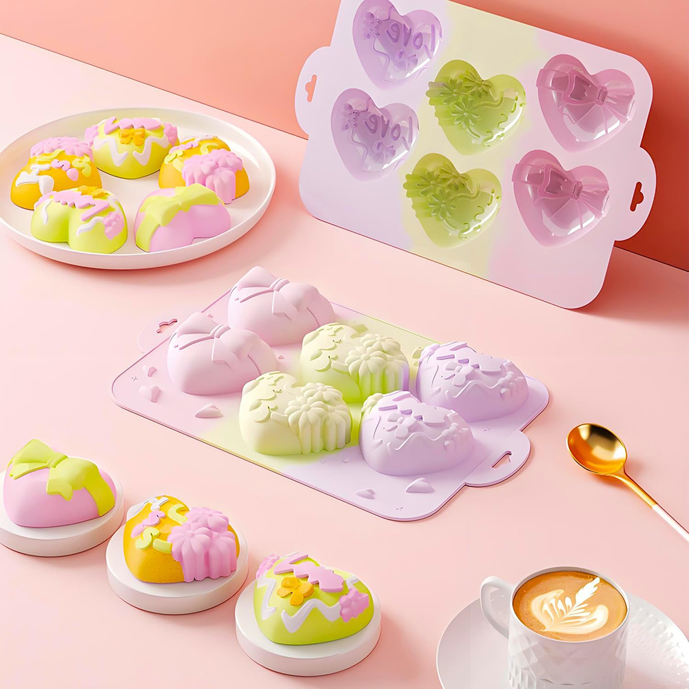 Moldes de silicone de coração  - Gummy Candy avaliação e preço