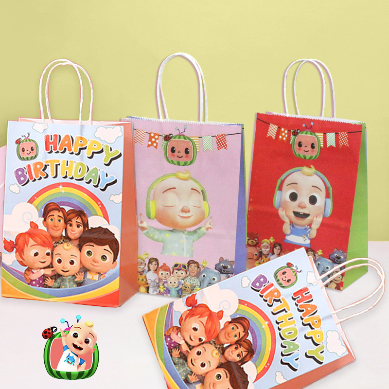 Cocomelons festa presente saco - Cookies Pack avaliação e preço
