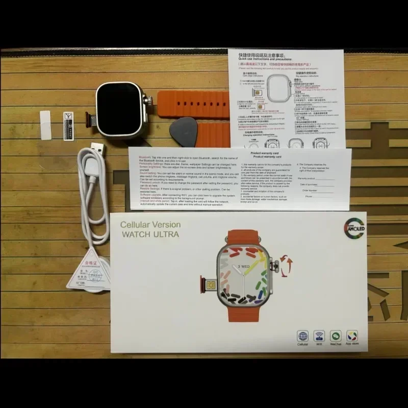 CDS9 Novo Smartwatch Android c - Seaweed Snack avaliação e preço