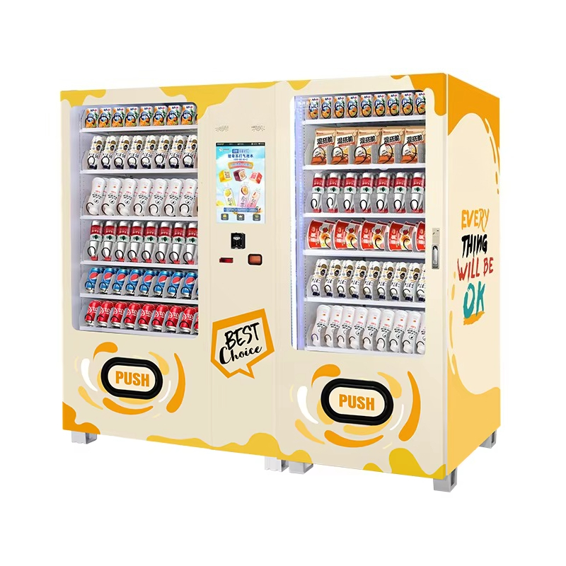 Máquina Automática de Venda de - Food Snacks Drinks avaliação e preço