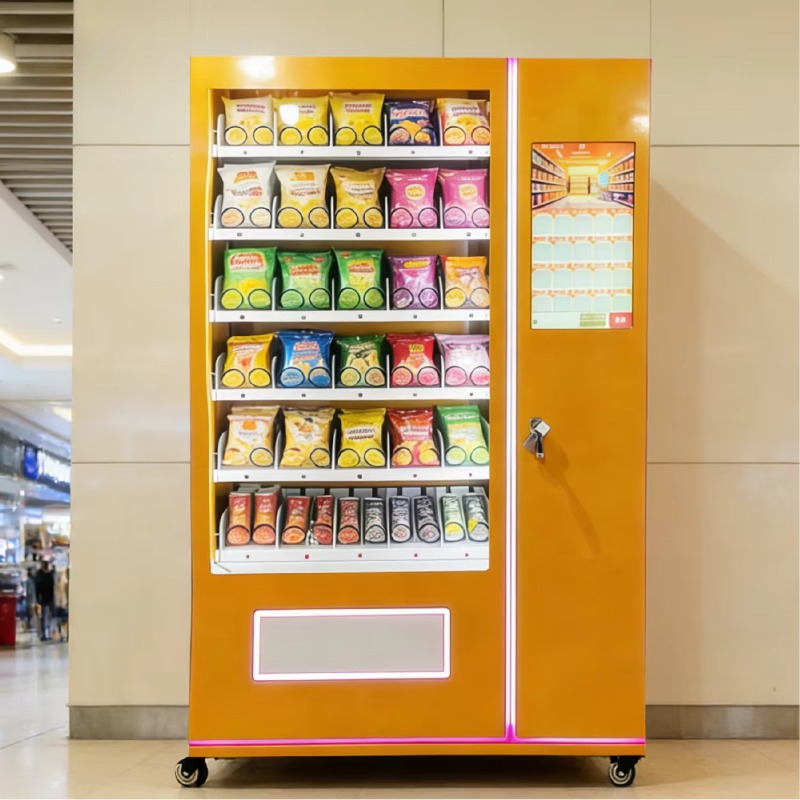 Máquina Automática de Venda de - Food Snacks Drinks avaliação e preço