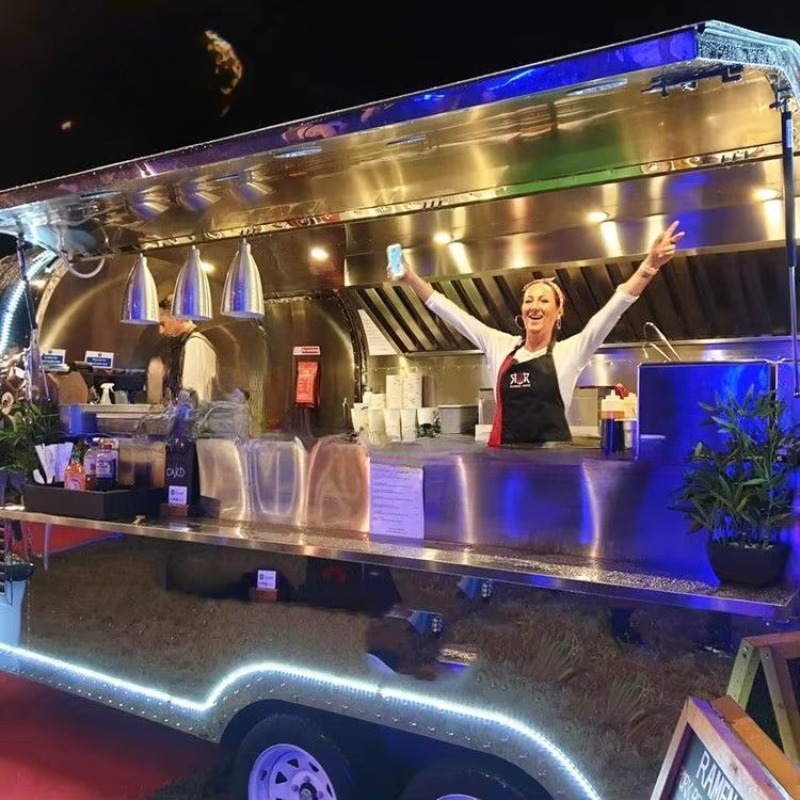 Trailer de Comida Móvel para V - Popcorn avaliação e preço