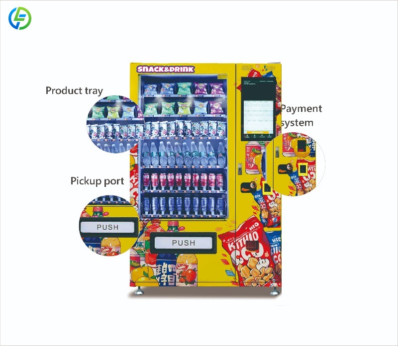 Máquina de venda automática de - Food Snacks Drinks avaliação e preço