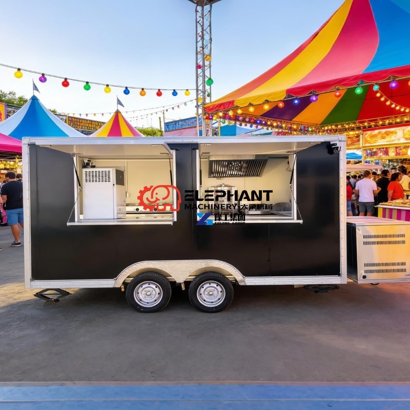 Trailer de Comida Móvel Multif - Food Snacks Catering avaliação e preço